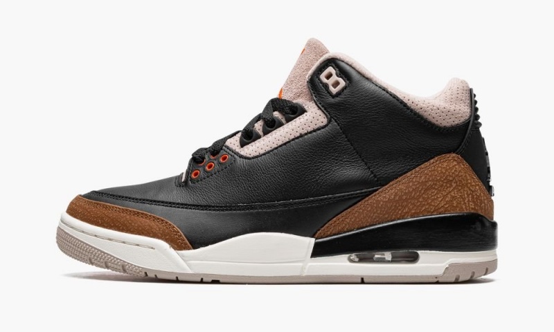 Nike Air Jordan 3 Retro \'Desert Elephant\' Skor Herr Svarta Orange Khaki Grå | 241-DJMICR