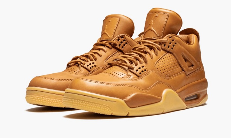 Nike Air Jordan 4 Retro Premium 'Pinnacle' Skor Herr Gula | 842-OZGKMB