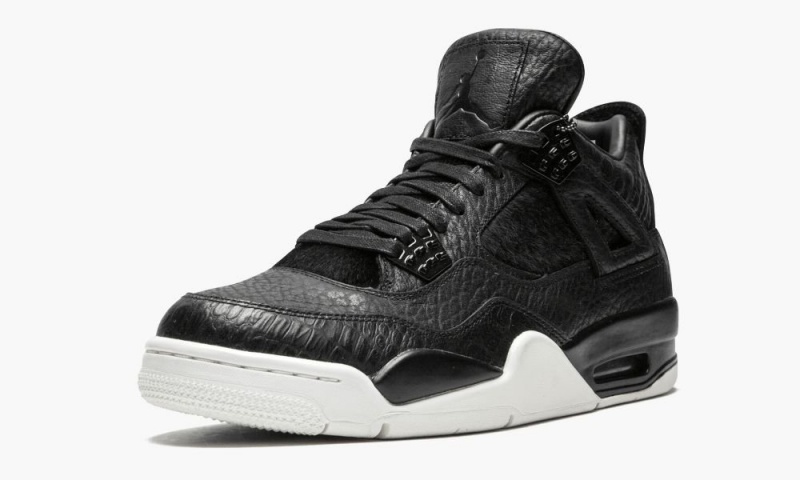 Nike Air Jordan 4 Retro Premium 'Pinnacle' Skor Herr Svarta | 854-KJLWTU