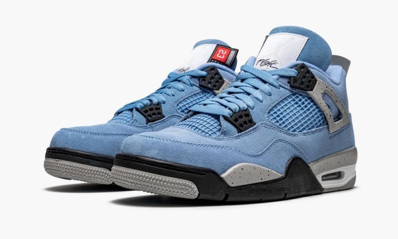 Nike Air Jordan 4 Retro 'University Blue' Skor Herr Blå Grå | 367-MLGYNC