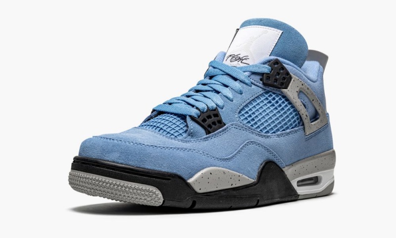 Nike Air Jordan 4 Retro 'University Blue' Skor Herr Blå Grå | 367-MLGYNC