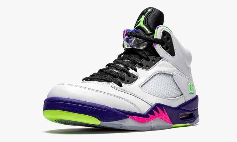 Nike Air Jordan 5 Retro 'Alternate Bel-Air' Skor Herr Vita Lila Rosa | 419-WMNHKF