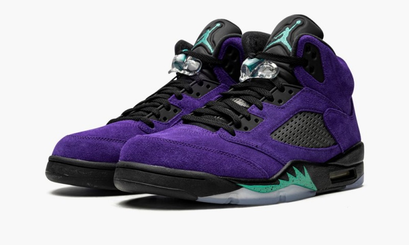 Nike Air Jordan 5 Retro 'Alternate Grape' Skor Herr Lila Svarta | 369-LVSHGB