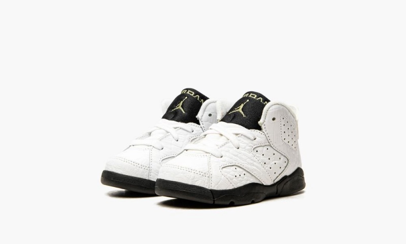 Nike Air Jordan 6 Premium 'MOTORSPORT' Skor Barn Vita Svarta | 397-YZBRSX