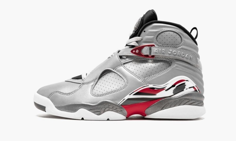 Nike Air Jordan 8 \'Reflections of a Champion\' Skor Herr Silver | 352-SKRUHQ