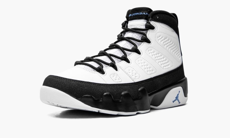 Nike Air Jordan 9 Retro 'University Blue' Skor Herr Vita Svarta Blå | 628-NBPOKV