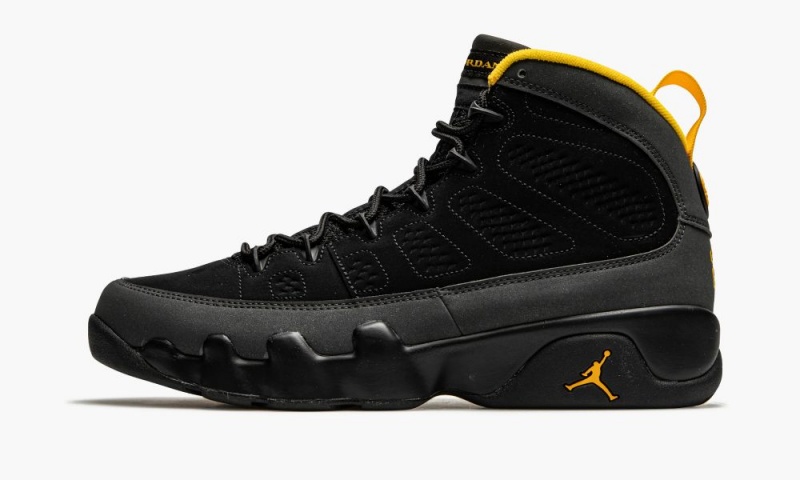 Nike Air Jordan 9 Retro \'University Gold\' Skor Herr Svarta Grå Guld | 250-YEUTKF