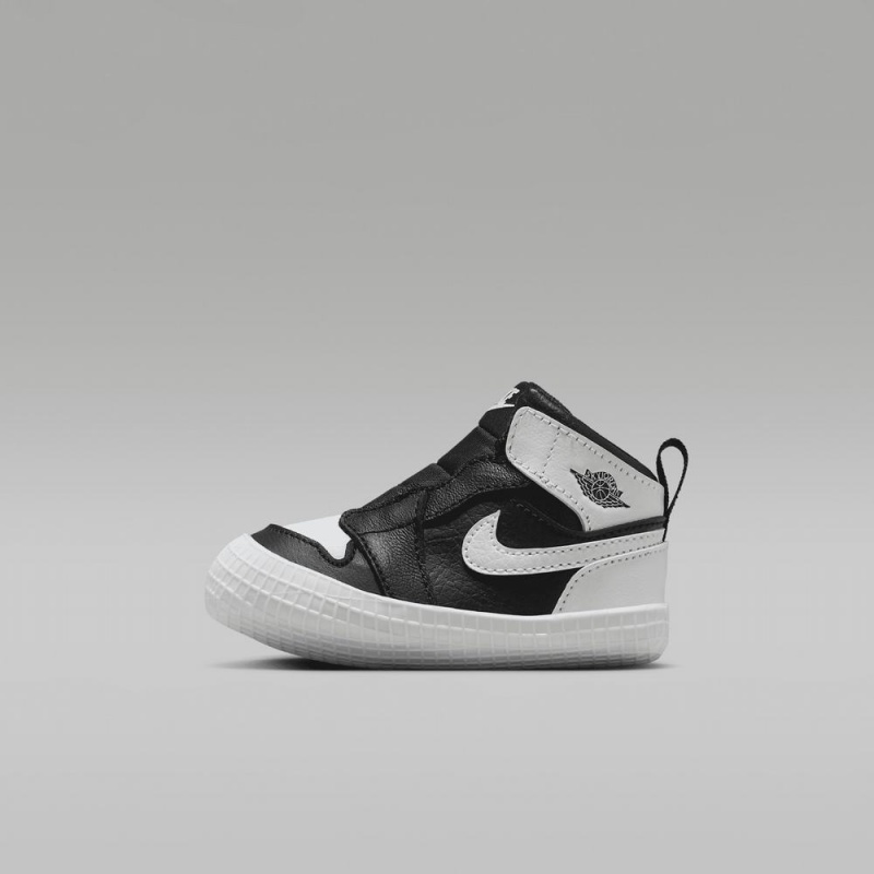 Nike Jordan 1 Stövlar Barn Svarta Vita | 780-WTHDCV